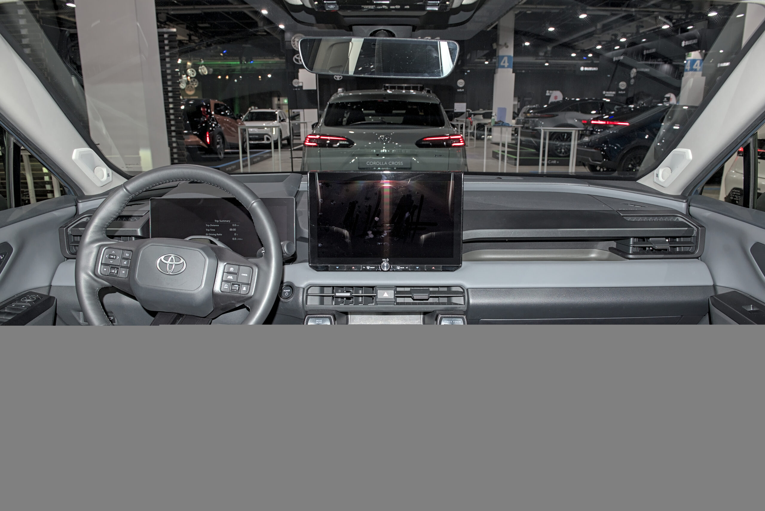 Toyota RAV4 dashboard used when troubleshooting Toyota App not connecting to car issues